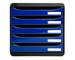 Glossy royal blue