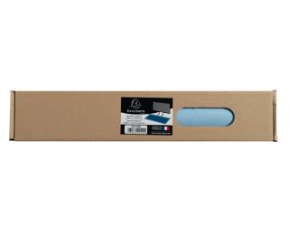 VADE/Almohadilla de escritorio polipiel PU suave, máxima compatibilidad: equipos informáticos - HOME OFFICE - Marina/cielo