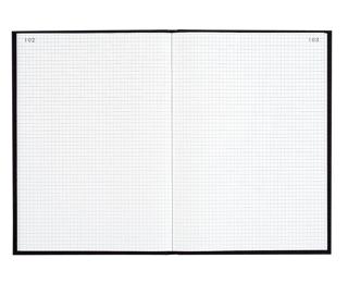 Registre 297X210 Quadrillé 200 pages foliotées - Noir toilé