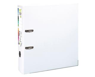 Ordner Prem'Touch, innen und außen aus PP, Rückenbreite 80mm, 32x30cm für DIN A4 Maxi - Weiß