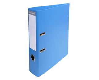 Lever arch file flat packed with separate mechanism, PVC covering cardboard 70 mm spine - A4 size 