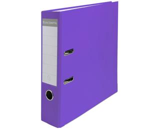 Exacompta PP Lever Arch File, A4, 75mm spine - Dark purple