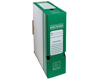 Scatola archivio dorso 100mm cartone ondulato - 25x35cm 
