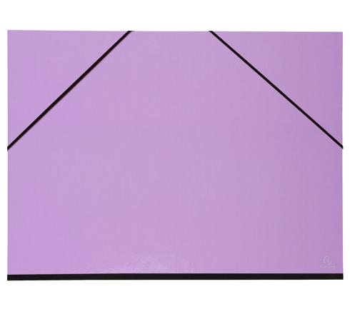 Exacopta - Réf. 548000E - 1 carton à dessin kraft noir vernis - avec