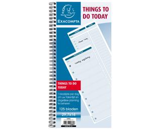 THINGS TO DO Block 14x29.7 125 Blad