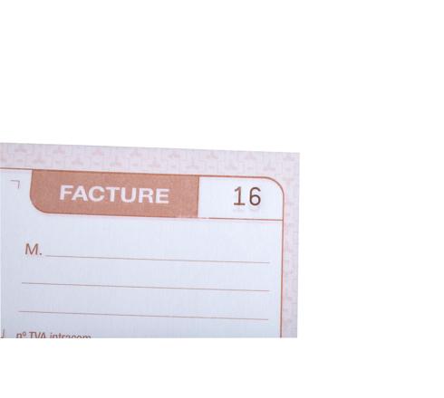 Carnet de FACTURE 297 x 210 mm autocopiant Dupli Facturier Elve ARC