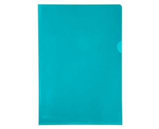 Sachet de 50 pochettes coin PVC lisse haute résistance 13/100e - A4 - Couleurs assorties