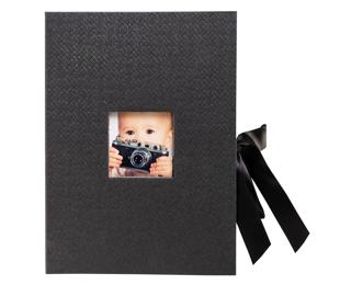 Caja para fotos Office by Me 20x15x5 cm - Negro