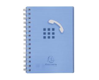 Carnet d'adresses Linicolor 9 x 13 cm - Couleurs assorties