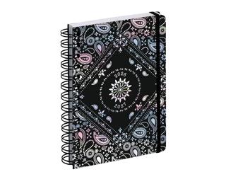 Agenda Forum Shiny 12 x 17 cm Journalier Août 2026 à Juillet 2027 - Bandana 