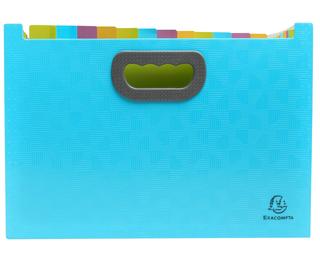 Trieur Maxi 24 compartiments PP recyclé e Pop'N Co - Cyan