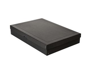 PURE Box Black DIN A2, Füllhöhe 100 mm schwarz 