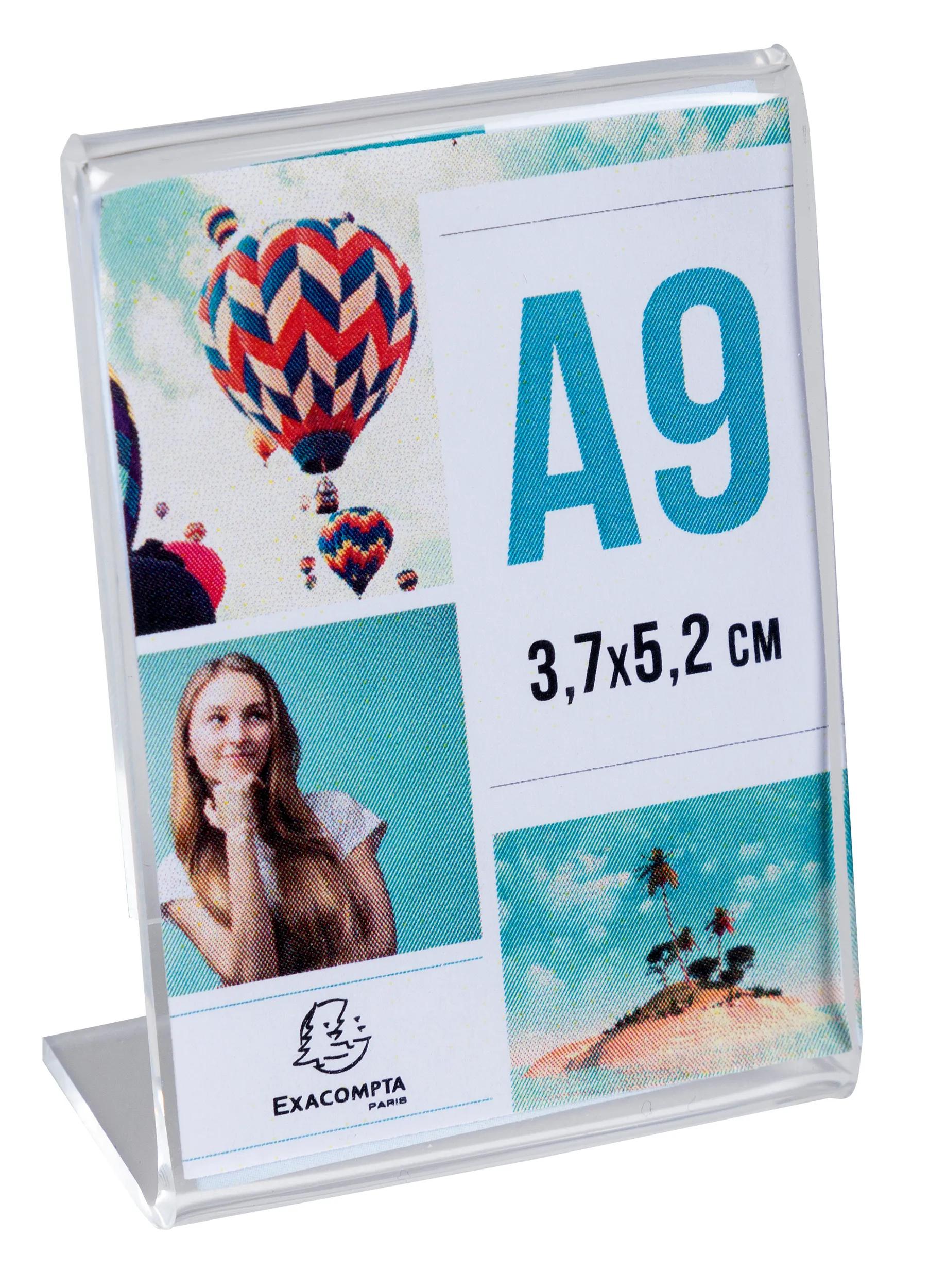 Lot De 20 Supports D'étiquettes En Acrylique Transparent - Format L 9 X 13 Cm - 3