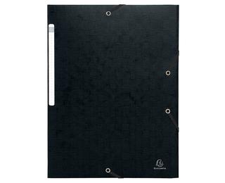 Chemises à élastiques carte lustrée 3 rabats monobloc 