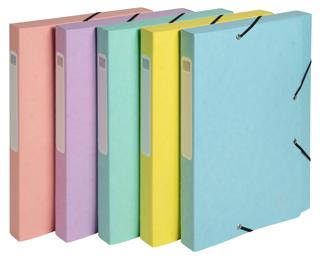 Aquarel Box File Cartobox A4 25mm Board - Assorted colours