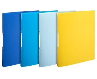 Classeur 2 anneaux 15mm polypropylène recyclé BeeBlue - A4 - Couleurs assorties