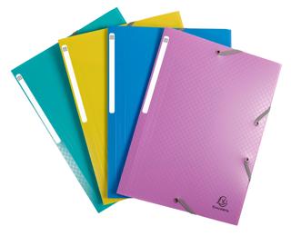 Sammelmappe A4 mit 3 Klappen und Gummizug aus Polypropylen, Forever Young 
