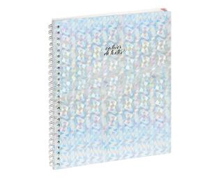 Cahier de textes Holographik Diamant 17 x 22 cm - Visuel