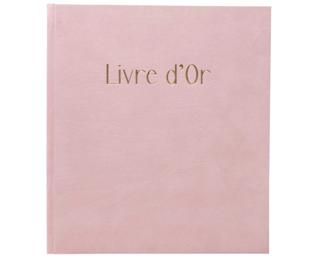 Livre d'or 140 pages tranche or Skandi 