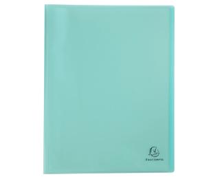 Protège-documents en polypropylène semi rigide Chromaline Pastel 80 vues - A4 - Vert pastel