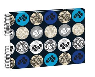 Album à spirales 50 pages noires - Visuel