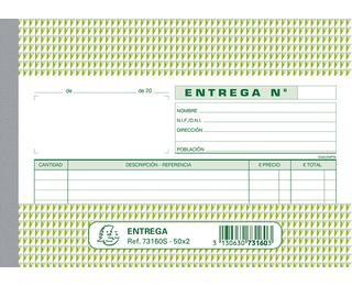 Talonarios anónimos - Entregas - Castellano