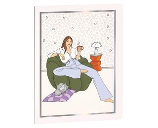 Notebook Angéline Melin Relax 15 x 21 cm 