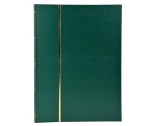 Album de timbres simili-cuir 48 pages noires - 22,5x30,5 cm