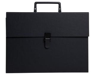 Exacompta Economy Expanding File, 20 Compartments - Black