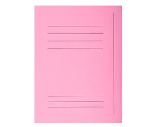 Paquet 50 chemises imprimées 3 rabats SUPER 210 - 24x32cm - Rose