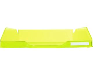 Vaschetta portacorrispondenza Combo Midi traslucida - Verde anice glossy