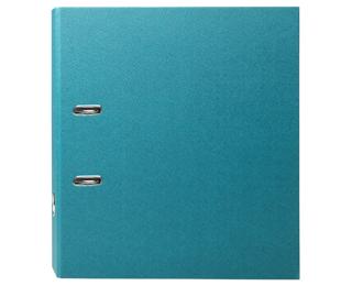 Classeur à levier Prem'Touch OfficeByMe dos 80mm - Bleu canard