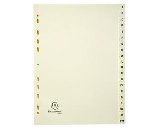 Indices A4 20 Part A-Z Ivory 