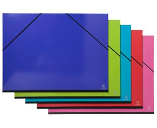 IDERAMA® tekenmap met elastiek - 50x65cm - Raisin 