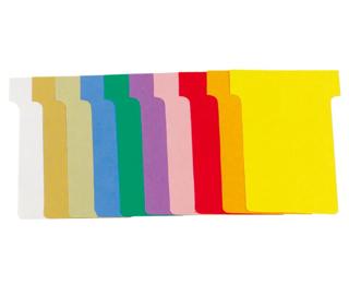 Carton de 10 étuis de 100 fiches en T n°2 - L60 x H85 x l48 x h15 mm 