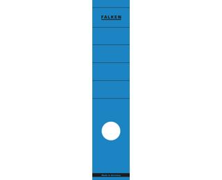 Ordner-Rückenschild, Etiketten 60 x 290 mm selbstklebend für 8 cm breite Ordner - Blau