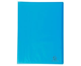 Exacompta Chromaline Display Book, 80 Views, A4, Semi Rigid PP - Turquoise