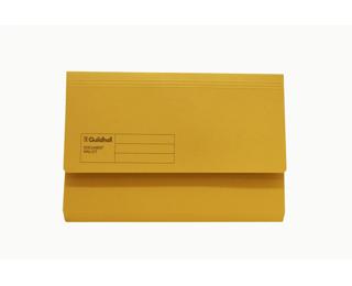 Exacompta Guildhall Manilla Document Wallet (A4+/Foolscap) - Yellow