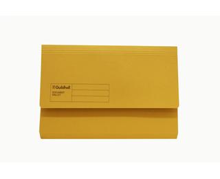 Exacompta Guildhall Manilla Document Wallet (A4+/Foolscap) - Yellow