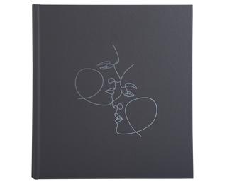 Book album 60p black 29x32cm Art black - Black