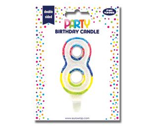 Number candle 8