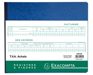 Piqûre TVA Entrées - texte FR - 31 lignes - avec feuille d'identification