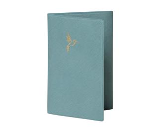 Etui carte grise Elise - Bleu