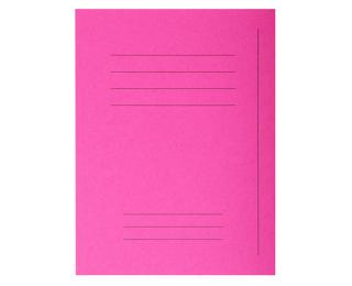 Pack of 50 pre-printed square cut folders Forever® 100% recycled - 24x32cm - Fuchsia