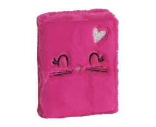 Agenda Forum Color Fourrure 12 x 17 cm Journalier Août 2025 à Juillet 2026 - Fuchsia