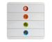 Blanc/arlequin