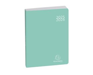 Agenda Forum Color Soft Harmony 12 x 17 cm Journalier Août 2025 à Juillet 2026 - Vert