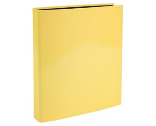 Aquarel Ringbinder Plastic Coated 4Ring 25mm - Lemon