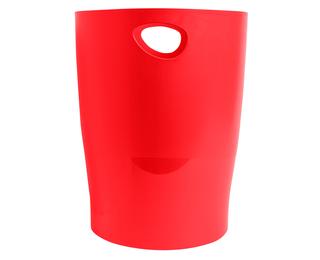 Corbeille-à-papier Ecobin Office - Rouge