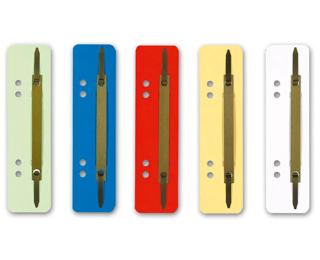 Fixe-dossiers carton-métal Blanc 